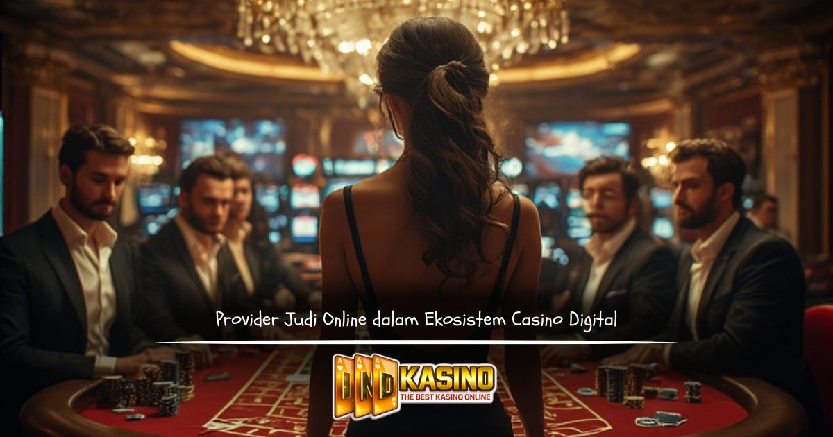Ilustrasi direktori provider dalam industri judi online